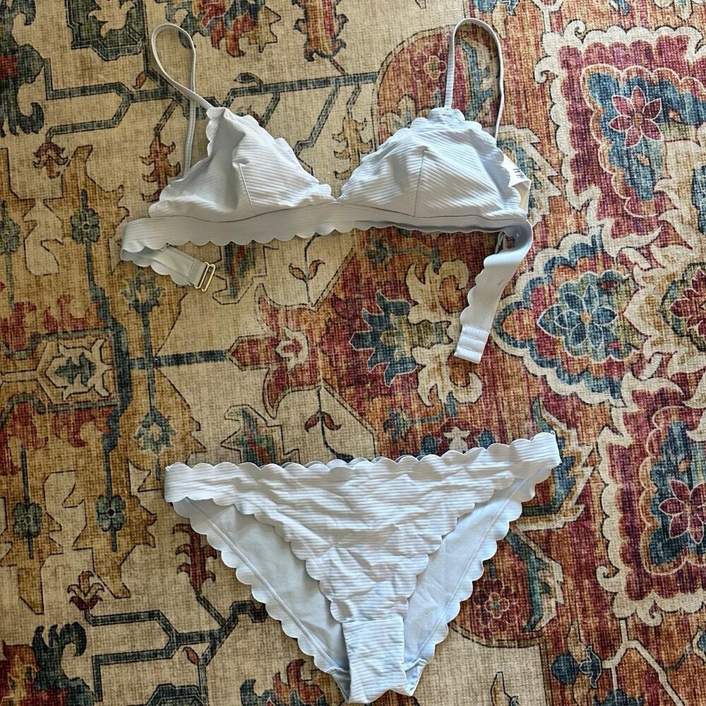 Hm baby blue bikini set